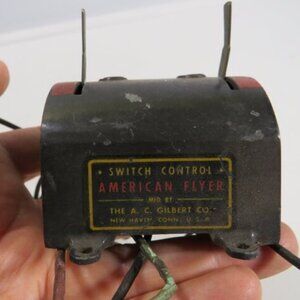Vintage American Flyer Train Prewar O Gauge Track Switch Box railroad